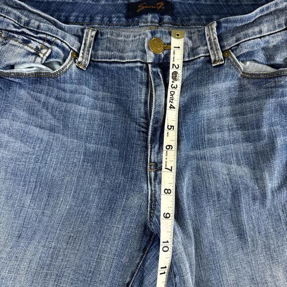 Perfect rare vintage y2k low rise 7’s jeans - Picture 8 of 8